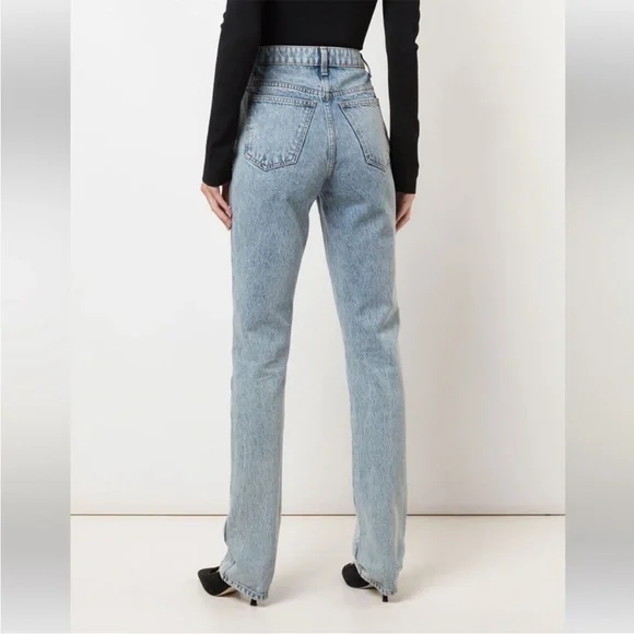 Khaite Daria high rise straight jeans NWT - Picture 11 of 11